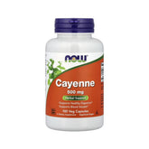 Caiena 500mg – NOW Foods – 100 Cápsulas - Saúde e Bem Estar