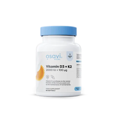 Vitamina D3 2000 IU + K2 (MK7) 100 mcg - Osavi