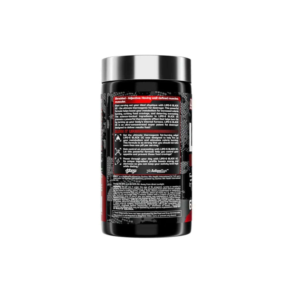 Lipo 6 Black Ultra Concentrado - Nutrex - 60 Cápsulas - Termogénico