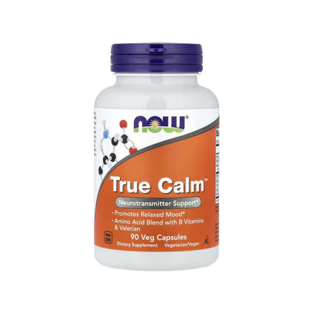 True Calm - NOW Foods - 90 Cápsulas - Saúde e Bem Estar