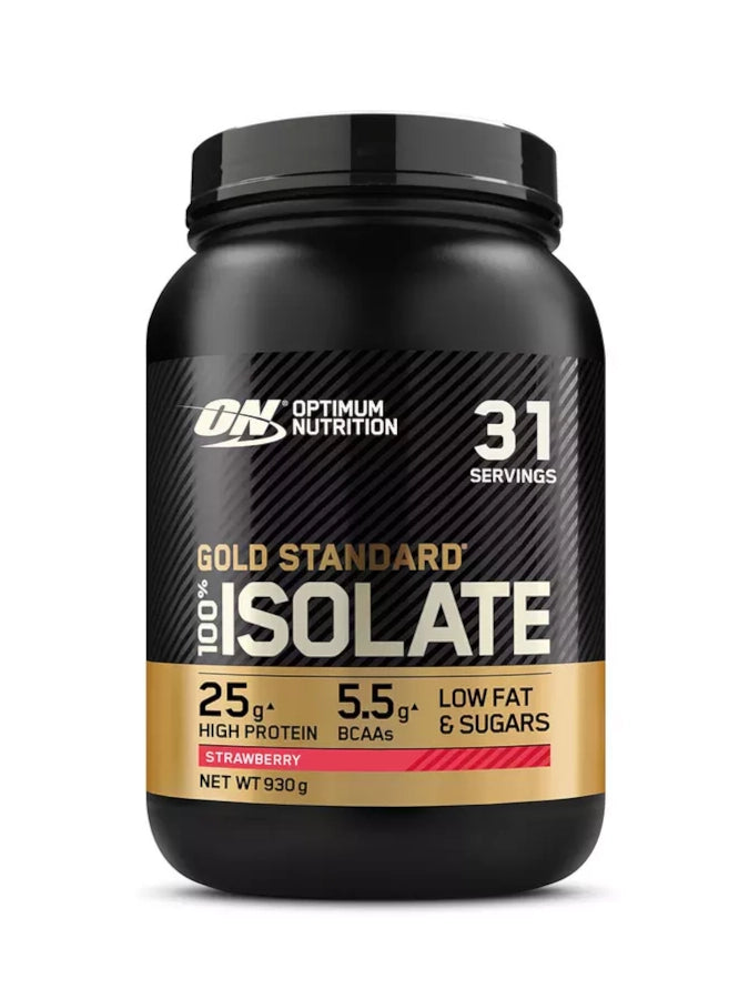 Whey Protein Gold Standard 100% Isolate - Optimum Nutrition - 900g - Proteína
