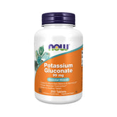 Gluconato de Potássio – NOW Foods – 99mg – 100 Comprimidos - Minerais