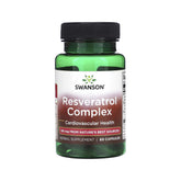 Complexo Resveratrol 180mg - Swanson - 60 Cápsulas - Saúde e Bem Estar