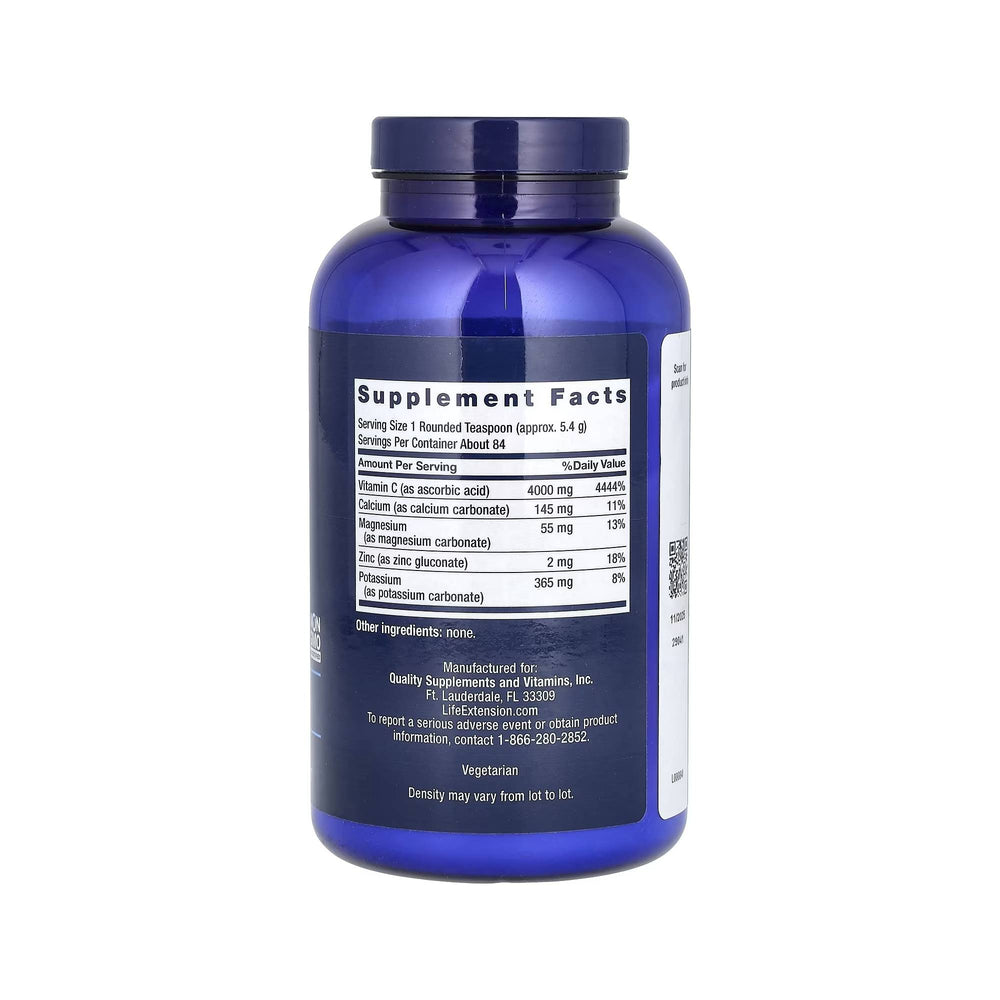 VItamina C Tamponada em Pó - Life Extension - 454g