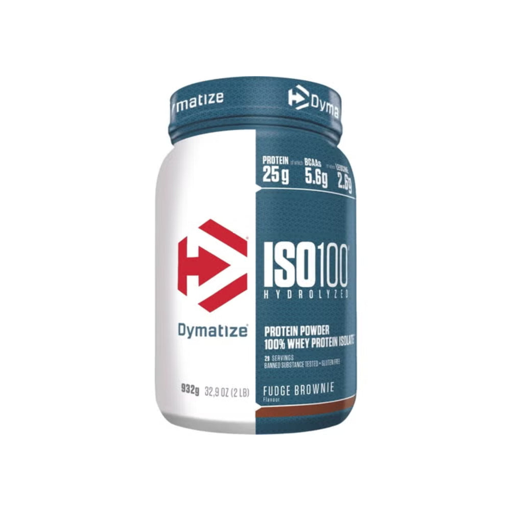 Whey Protein ISO Whey 100 Hidrolisado - Dymatize - 932g - Proteína
