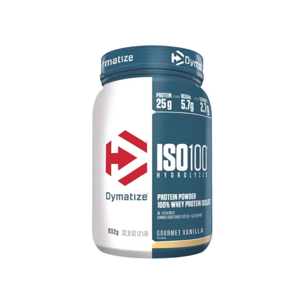 Whey Protein ISO Whey 100 Hidrolisado - Dymatize - 932g - Proteína