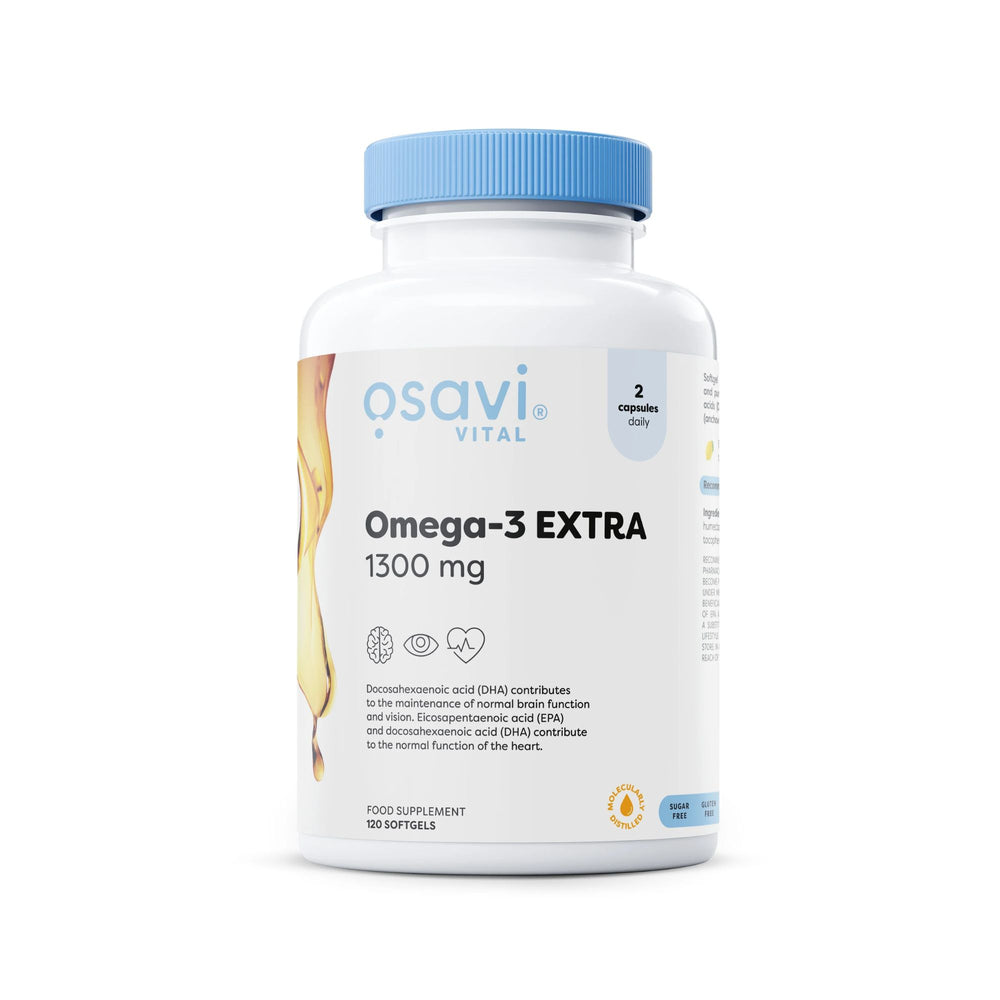 Omega-3 EXTRA 1300mg Sabor Limão - Osavi - Vitamina