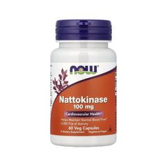 Nattokinase 100 mg - NOW Foods - 60 Cápsulas - Saúde e Bem Estar