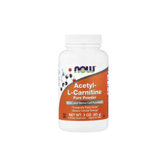Acetil L-Carnitina em Pó - NOW Foods - 85 gramas - Saúde e Bem Estar