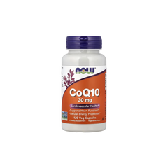 CoQ10 (Coenzima Q10) 30mg – NOW Foods – 120 Cápsulas - Saúde e Bem Estar