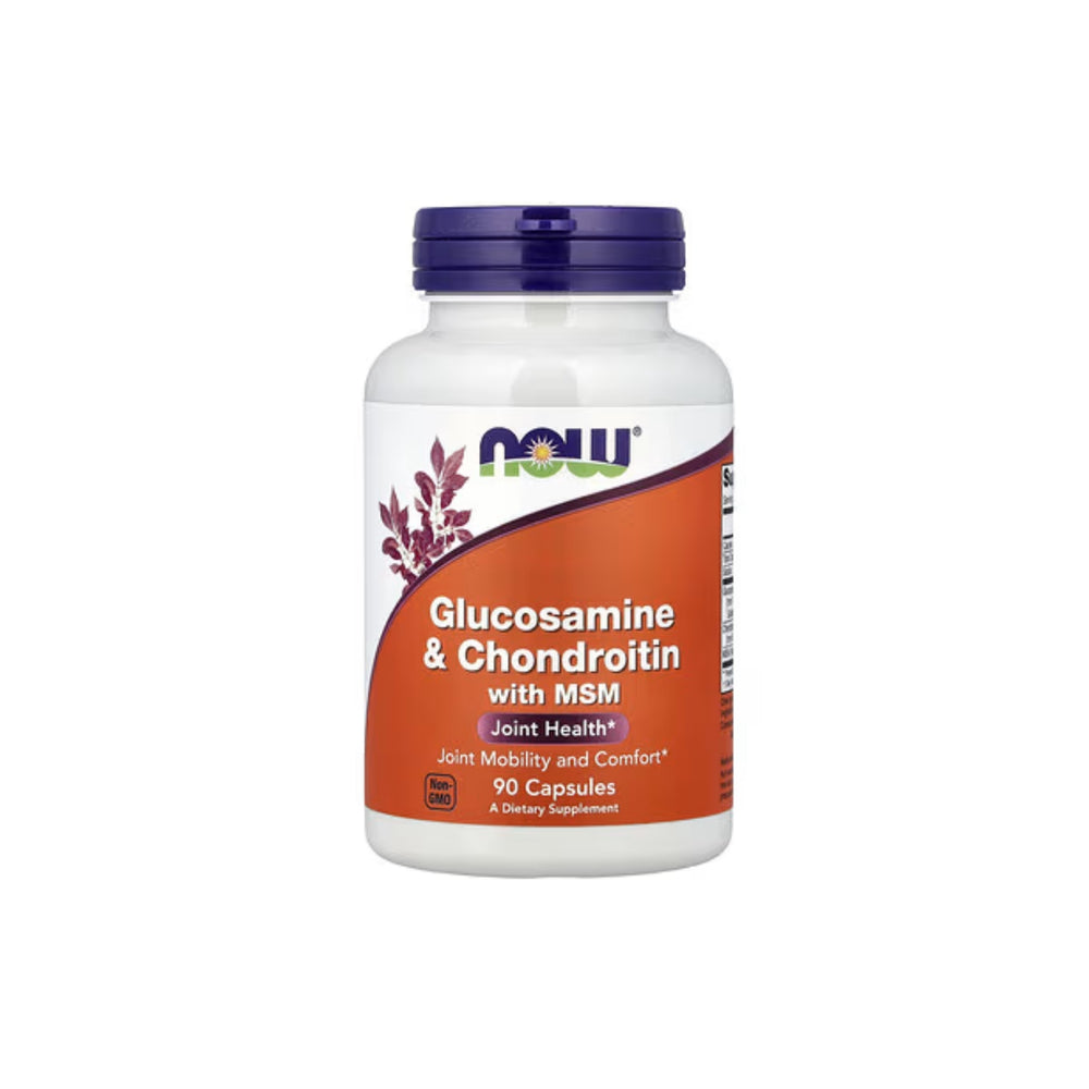 Glucosamina, Condroitina e MSM – NOW Foods – 90 Cápsulas - Saúde e Bem Estar