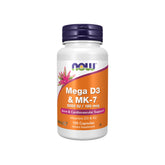Mega D-3 & MK-7 – NOW Foods - Vitamina