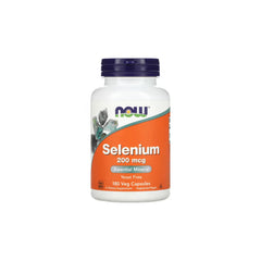 Selénio 200mcg – NOW Foods – 180 Cápsulas - Minerais