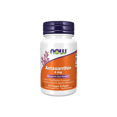 Astaxantina 4 mg – NOW Foods – 60 Cápsulas - Antioxidante