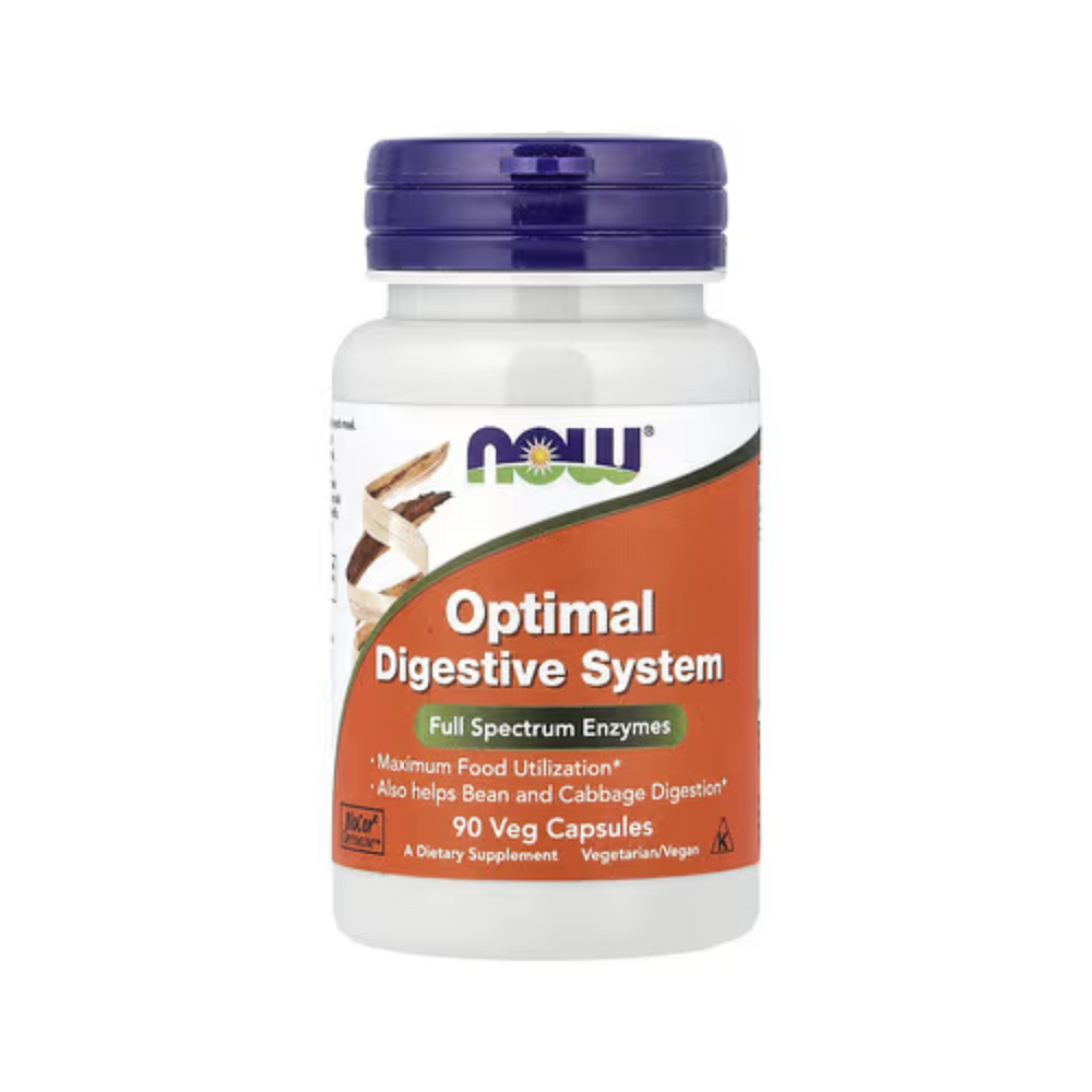 Enzimas Optimal Digestive System – NOW Foods – 90 Cápsulas - Saúde e Bem Estar