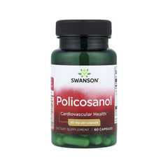 Policosanol 20mg - Swanson – 60 Cápsulas - Saúde e Bem Estar