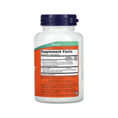 Tri-Crómio 500mcg – NOW Foods – 90 Cápsulas - Saúde e Bem Estar