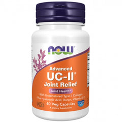 Advanced UC-II Joint Relief – NOW Foods – 60 Cápsulas - Colágeno