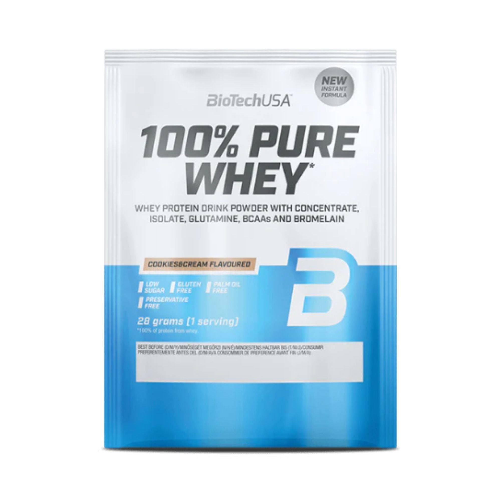 Whey Protein 100% Pure Whey - BiotTechUSA - 28g - Proteína