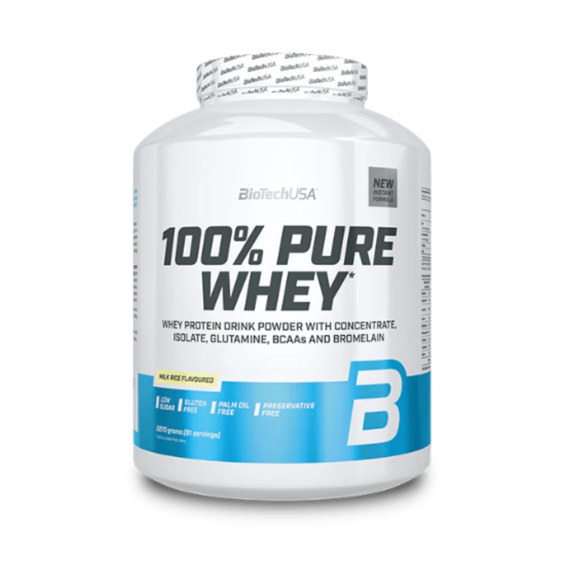 Whey Protein 100% Pure Whey – BioTechUSA - Proteína