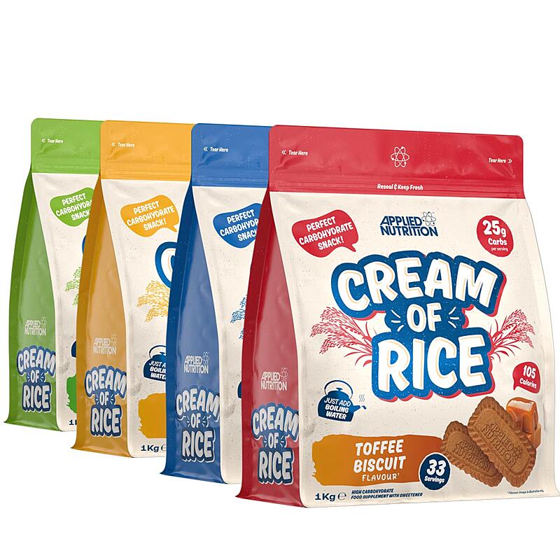 Creme de Arroz - Applied Nutrition - 1kg - Hidrato de Carbono