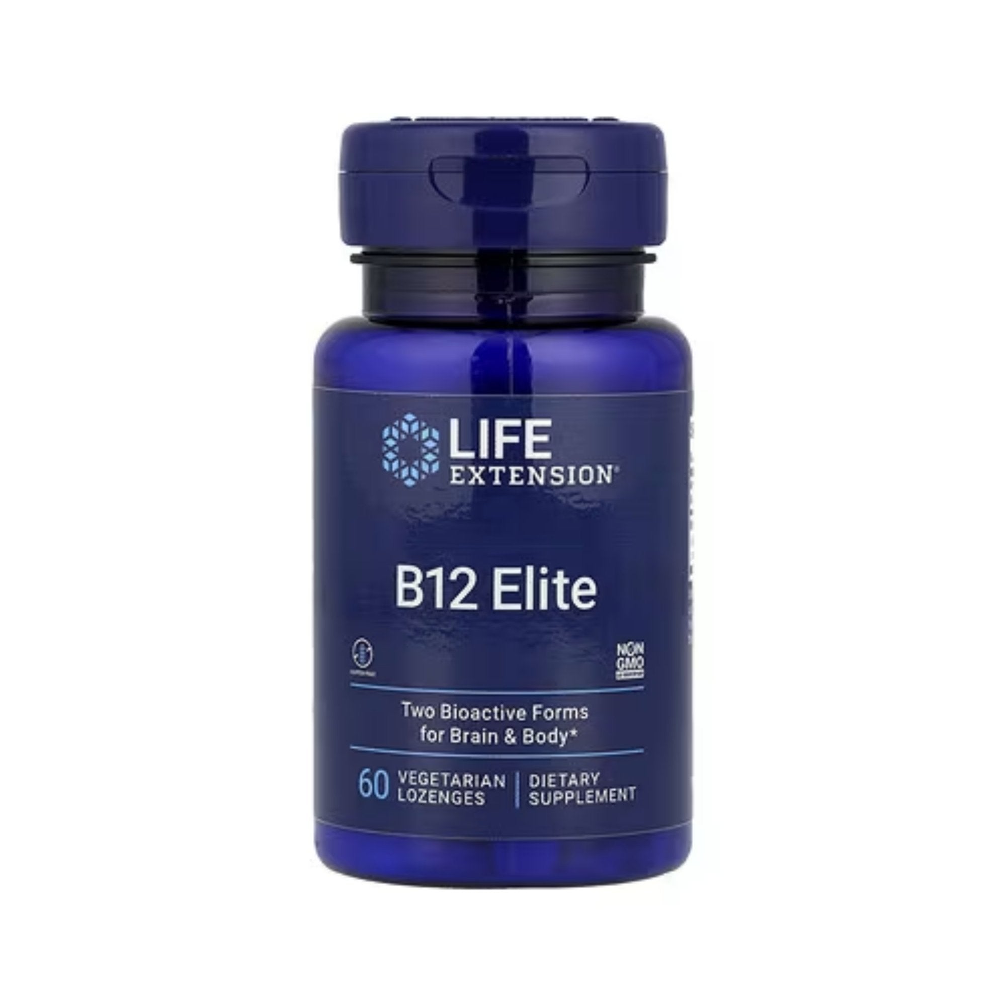 Vitamina B12 Elite 1000 mcg - Life Extension - 60 pastilhas - Saúde e Bem Estar