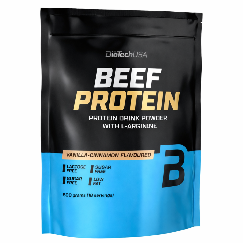 Beef Protein Vanilla-Cinnamon - BioTechUSA – 500g - Proteína