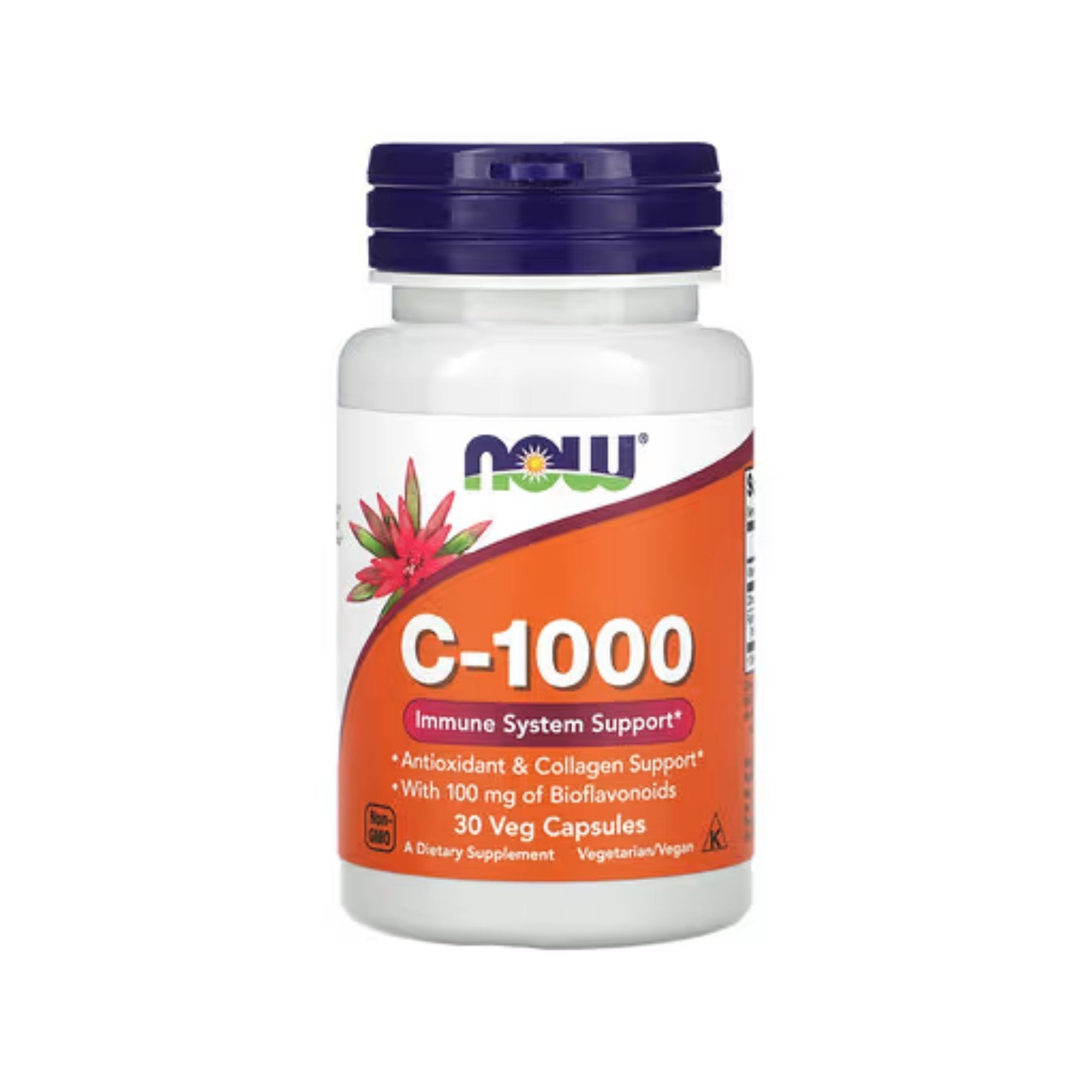 Vitamina C-1000 – NOW Foods – 30 Cápsulas