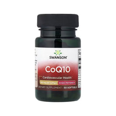 Coenzima Q10 (CoQ10) 100mg - Swanson - 50 Cápsulas - Antioxidante