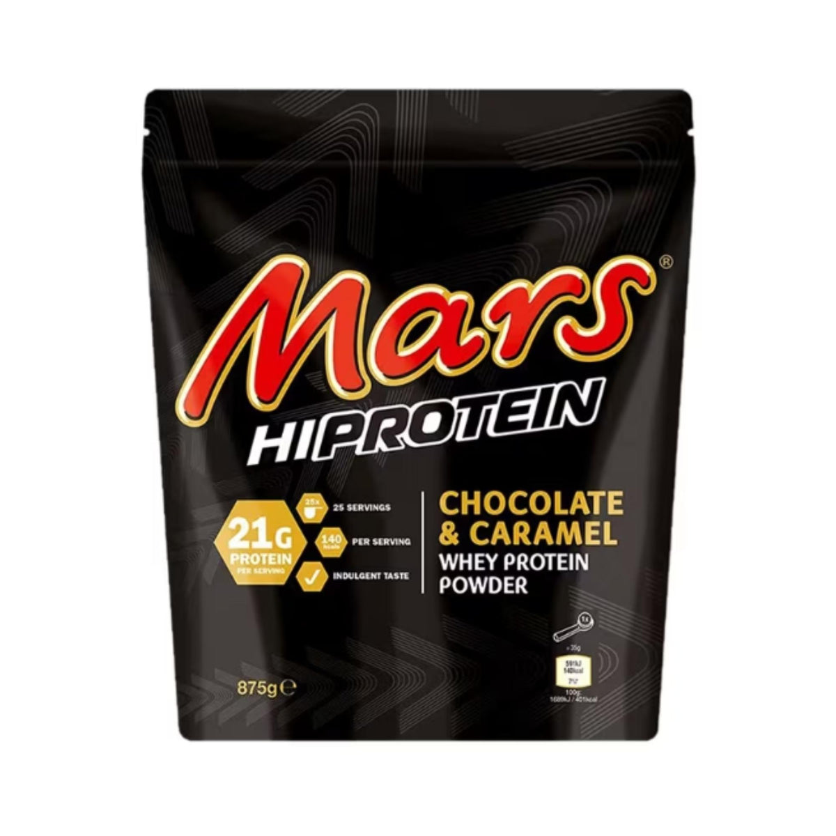 Whey Protein Mars Hi Protein Chocolate-Caramelo - Barra de Proteína