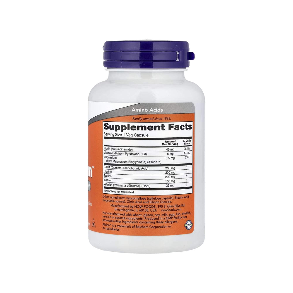True Calm - NOW Foods - 90 Cápsulas - Saúde e Bem Estar