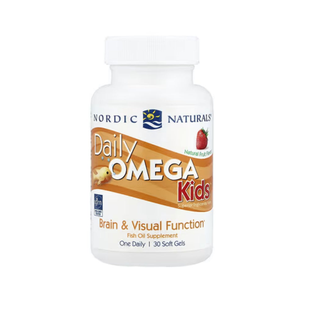 Daily Omega Kids - Nordic Naturals - 30 Cápsulas Mastigáveis - Vitamina