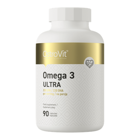 Omega 3 Ultra - OstroVit - 90 Cápsulas - Antioxidante