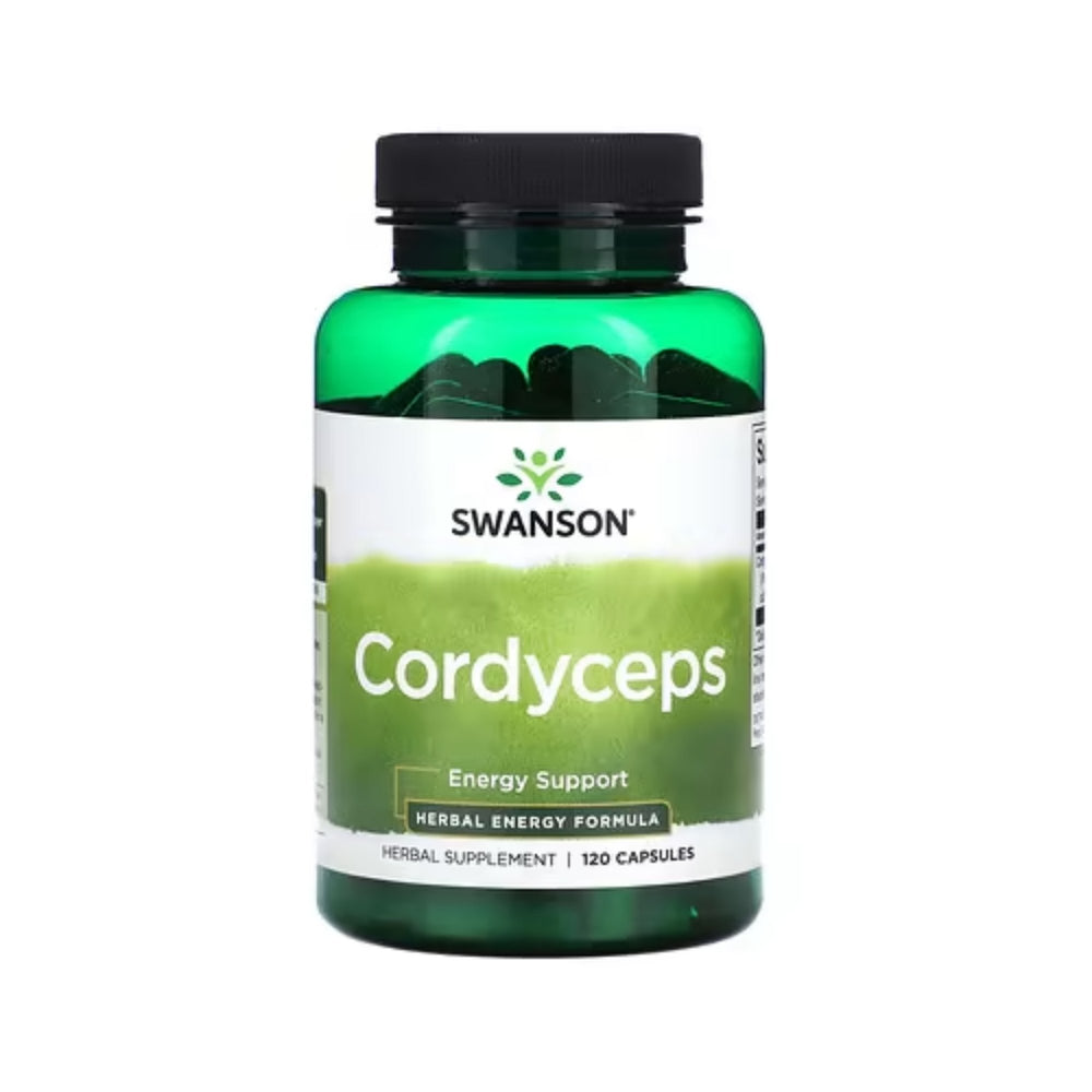 Cordyceps - Swanson - 120 Cápsulas - Saúde e Bem Estar