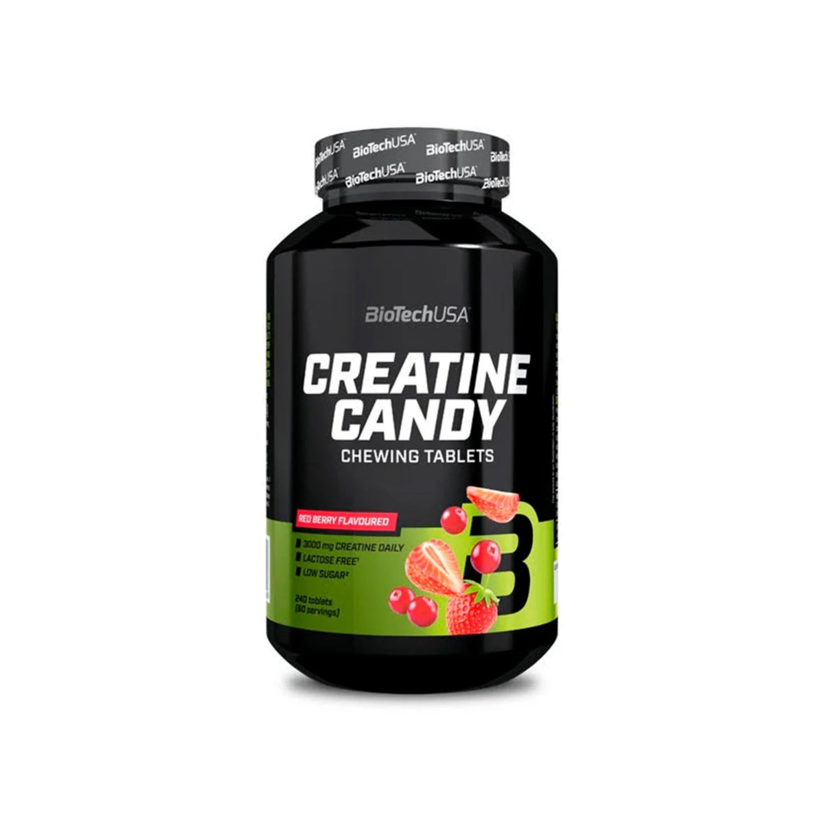 Creatina Candy - BioTechUSA – 240 Pastilhas Mastigáveis