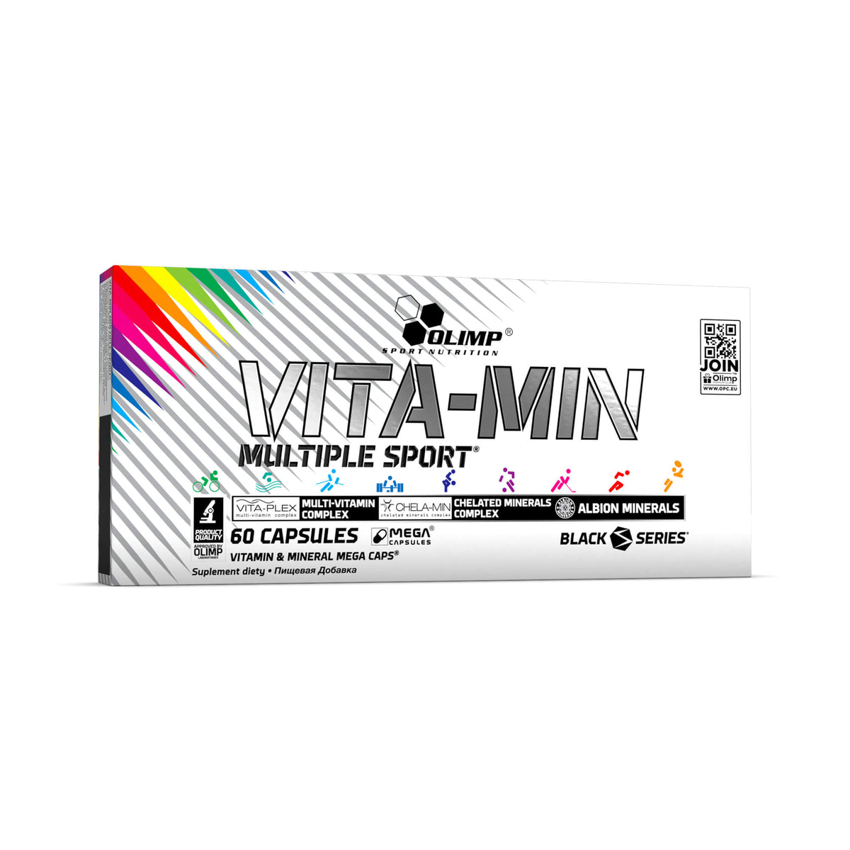 Vita-Min Múltiplos Esportes - 60 cápsulas - Vitamina