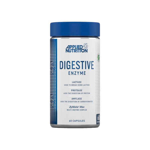 Enzimas Digestivas - Applied Nutrition - 60 Cápsulas - Saúde e Bem Estar