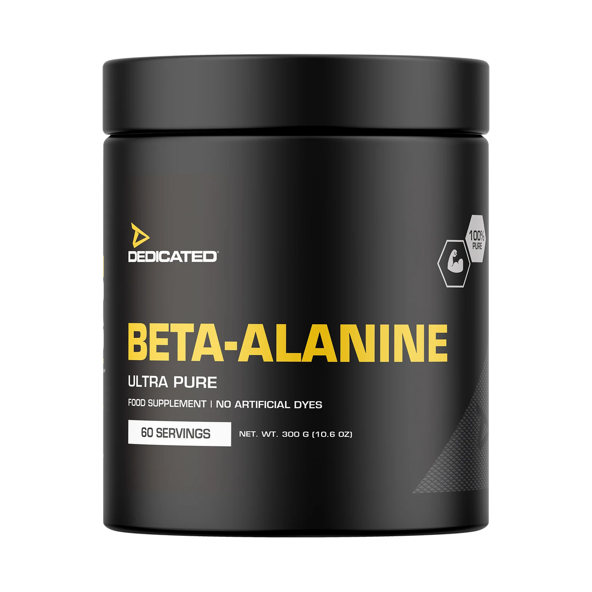 Beta-Alanina - Dedicated Nutrition - 300g - Aminoácidos