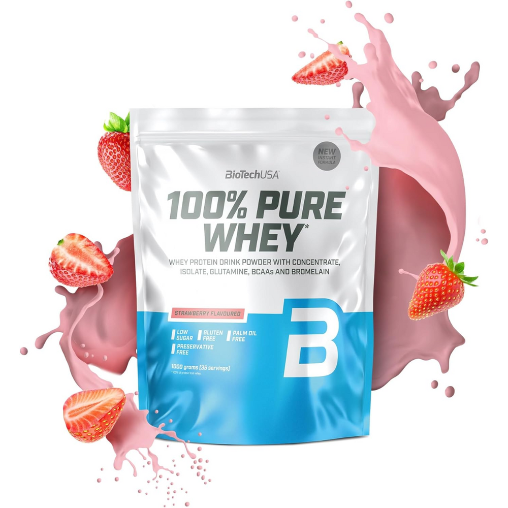 Whey Protein 100% Pure Whey – BioTechUSA - Proteína