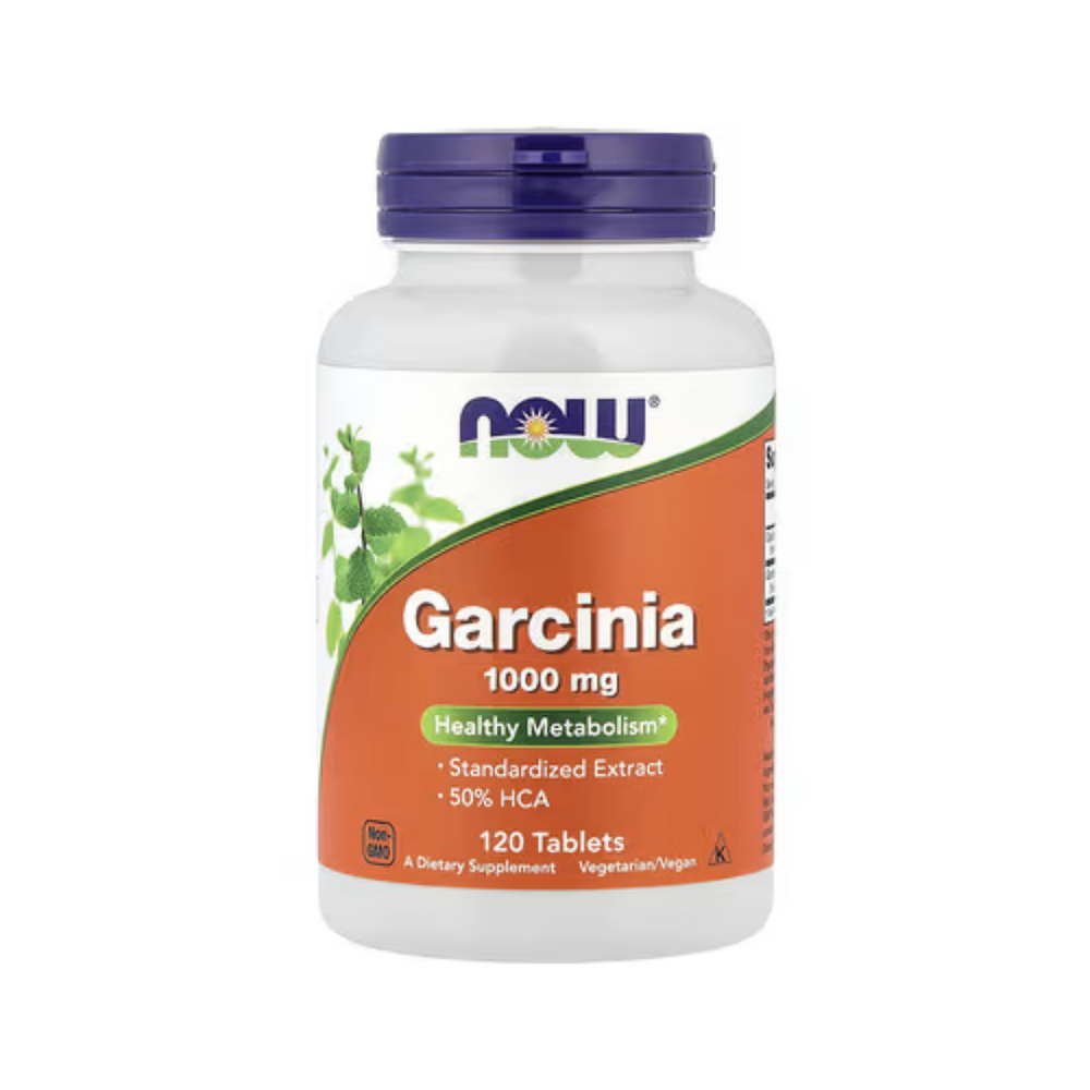 Garcinia 1000mg – NOW Foods – 120 Comprimidos - Saúde e Bem Estar