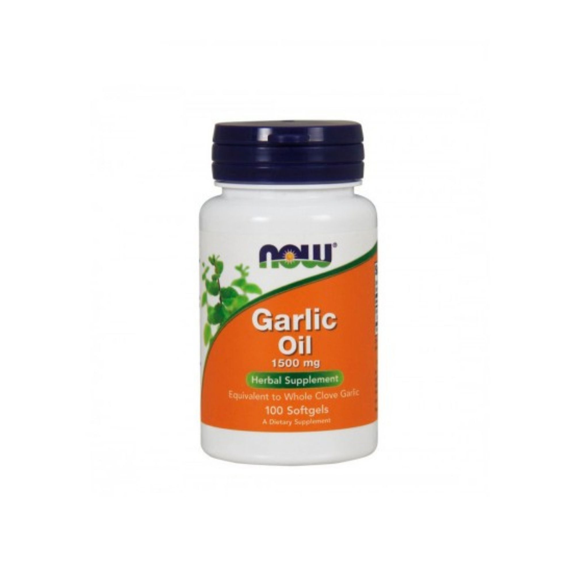 Garlic Oil 1500mg – NOW Foods – 100 Softgels - Anti-inflamatório
