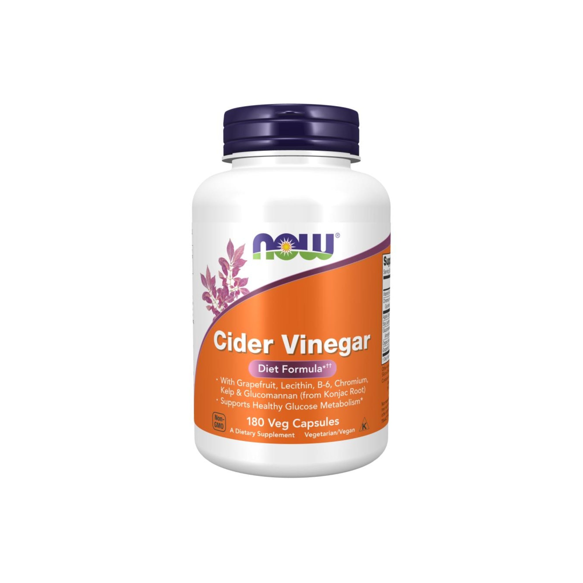 Vinagre de Sidra - NOW Foods - 180 Cápsulas - Saúde e Bem Estar