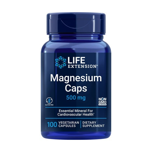 Magnésio 500mg - Life Extension - 100 Cápsulas - Minerais