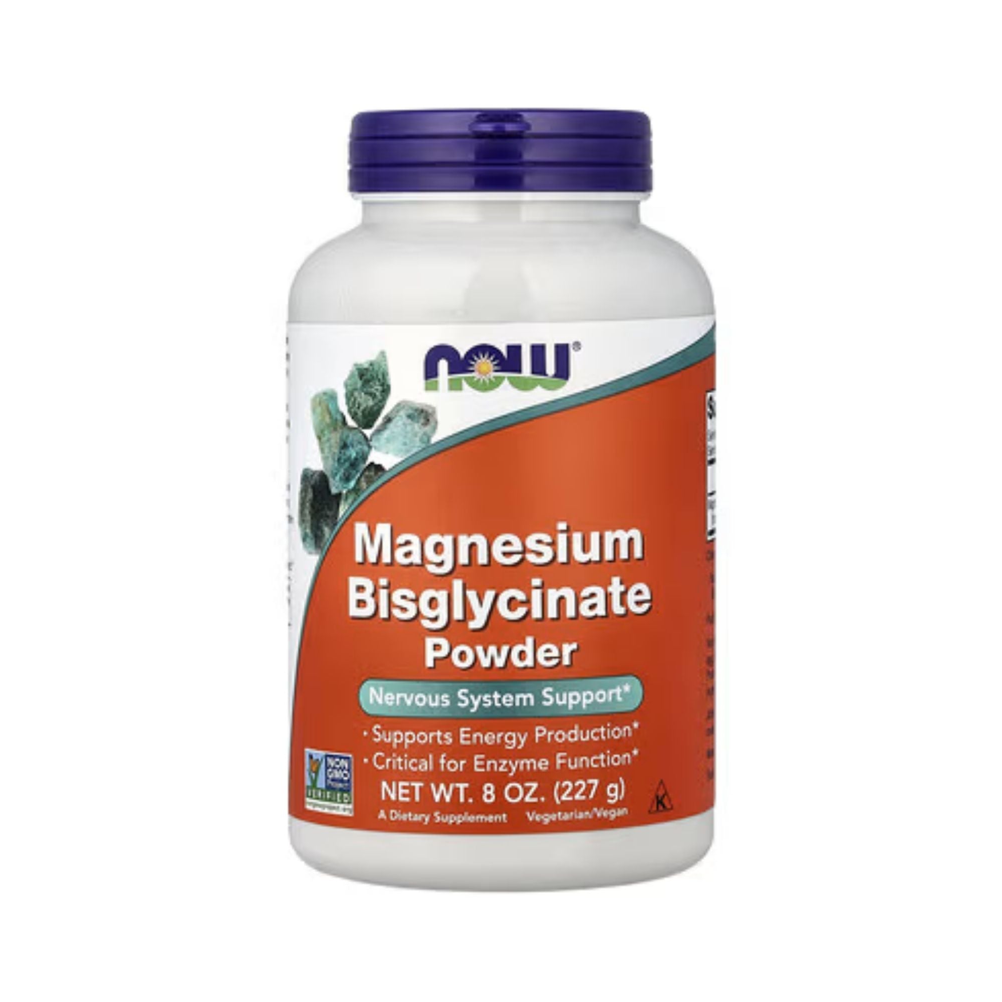 Magnésio Bisglicinato em Pó – NOW Foods – 227g - Minerais