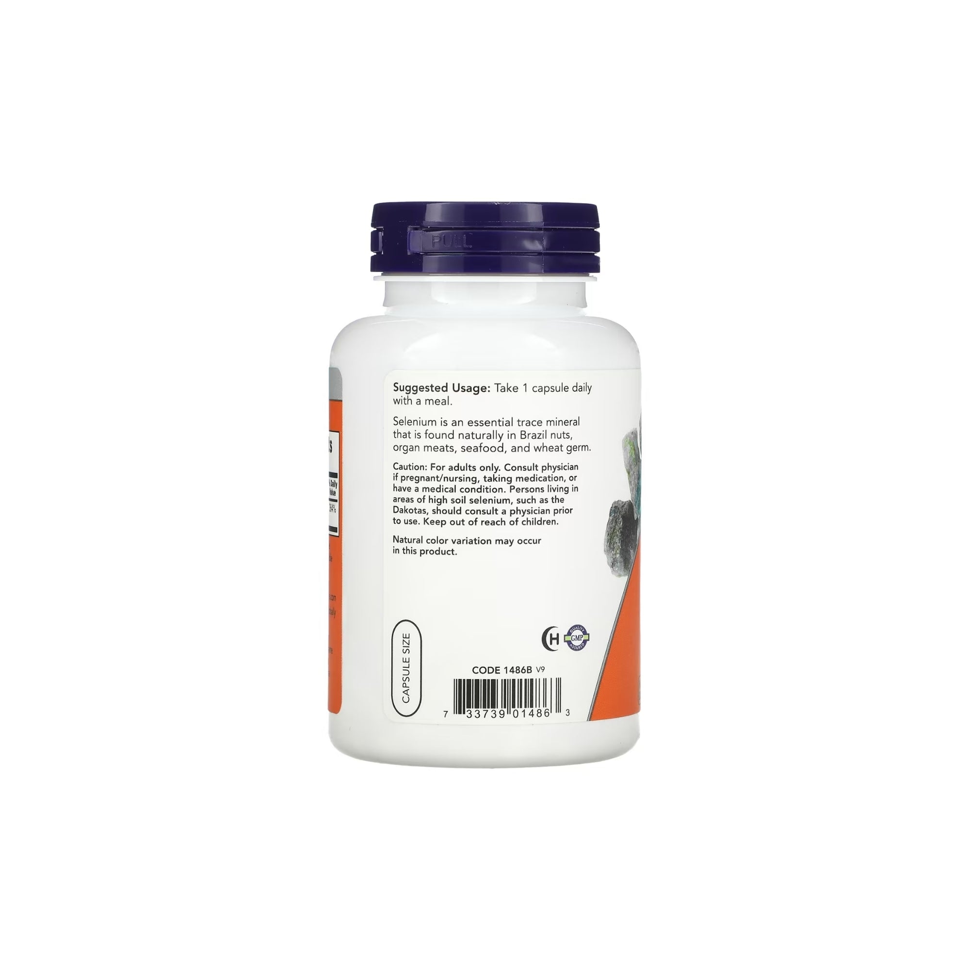 Selénio 200mcg – NOW Foods – 180 Cápsulas - Minerais