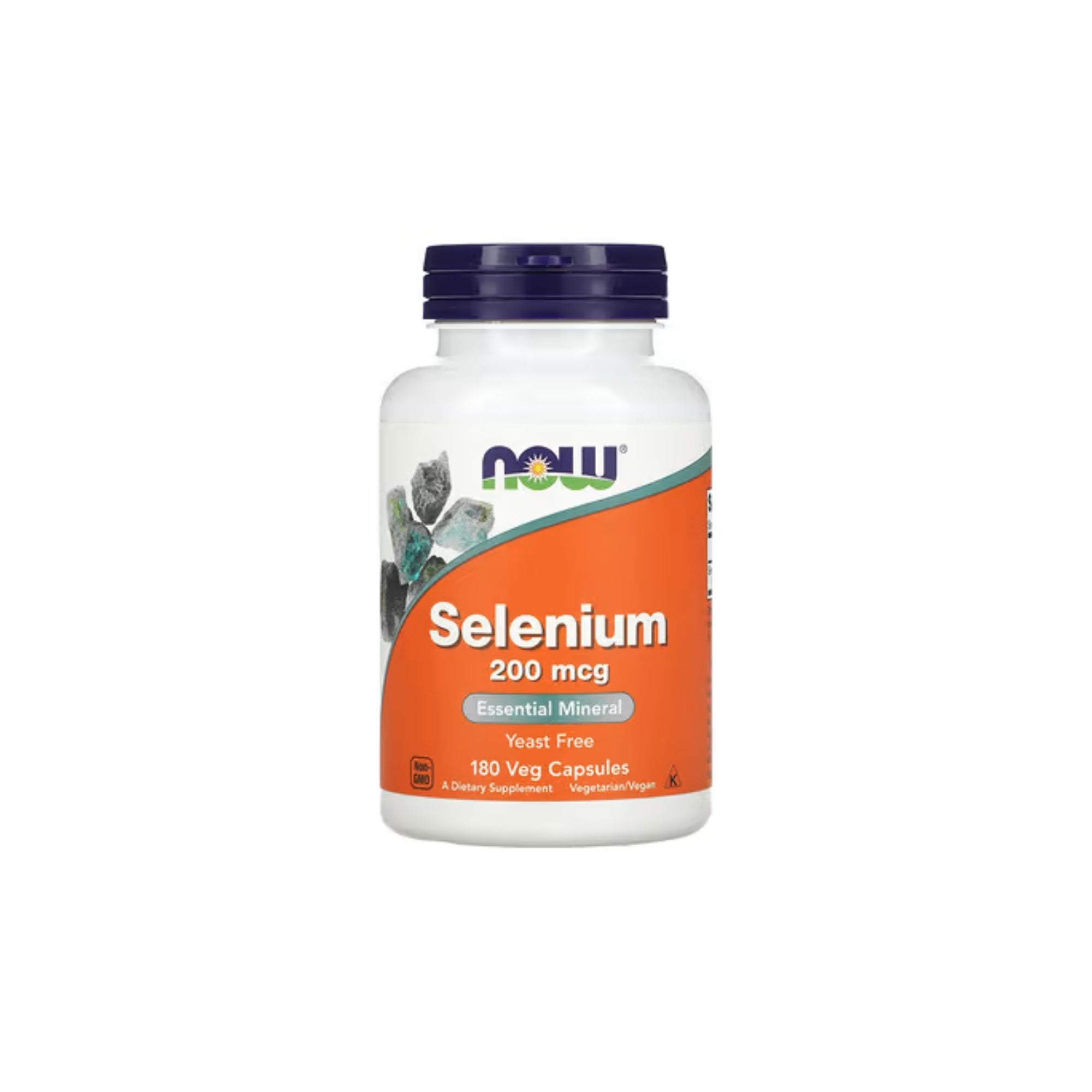Selénio 200mcg – NOW Foods – 180 Cápsulas - Minerais
