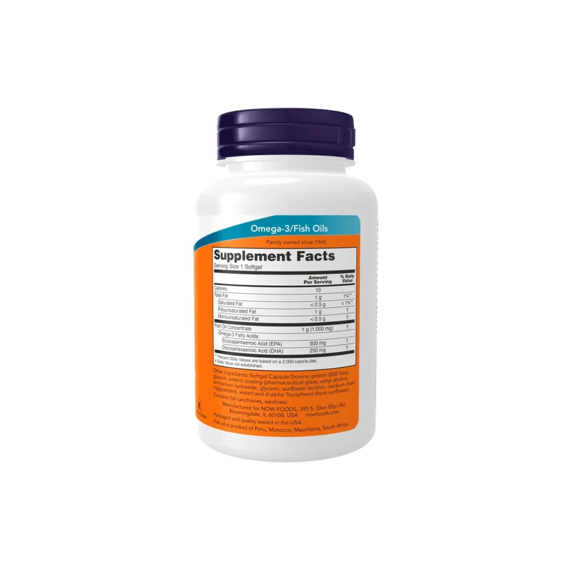 Ultra Omega-3 500 EPA + 250 DHA – NOW Foods – 90 Cápsulas - Saúde e Bem Estar