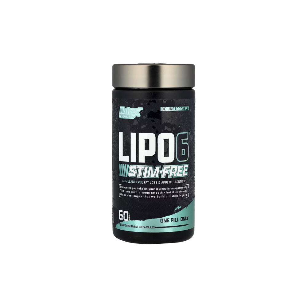 Lipo 6 Black Stim-Free - Nutrex - 60 Cápsulas - Termogénico