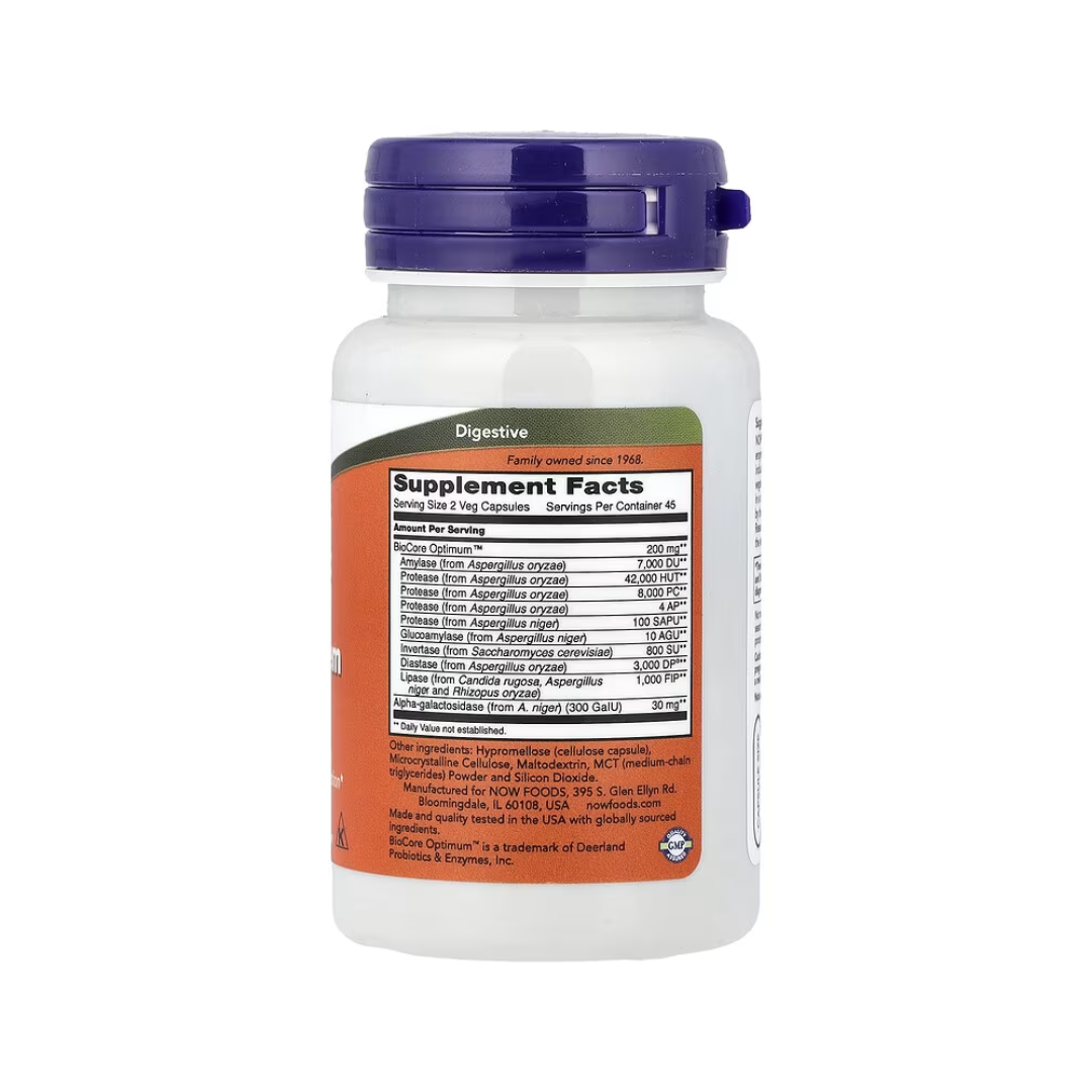 Enzimas Optimal Digestive System – NOW Foods – 90 Cápsulas - Saúde e Bem Estar