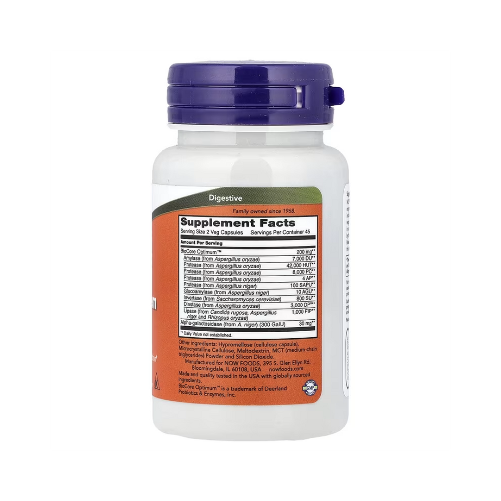 Enzimas Optimal Digestive System – NOW Foods – 90 Cápsulas - Saúde e Bem Estar